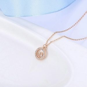 New Heart Necklace S925 Sterling Silver Necklace H